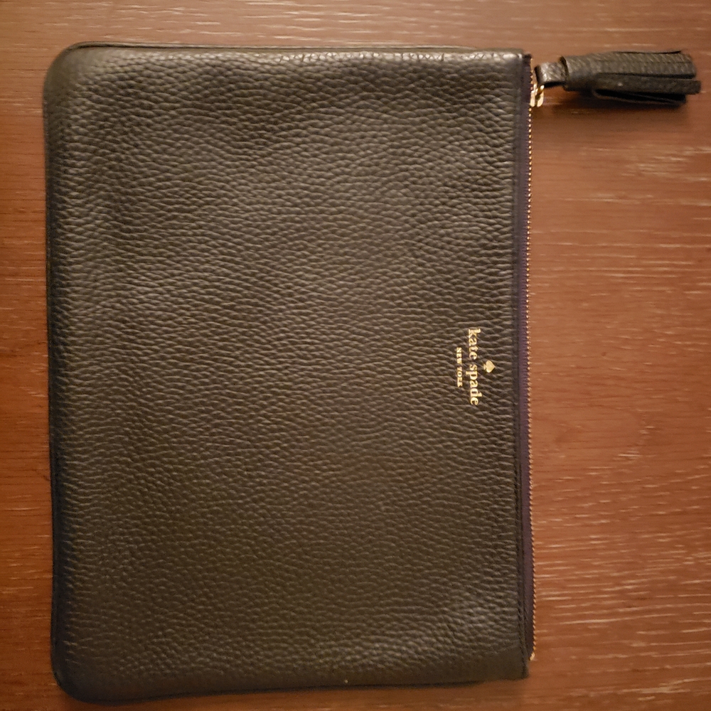 Kate Spade Dark Brown Men's Leather Pouch